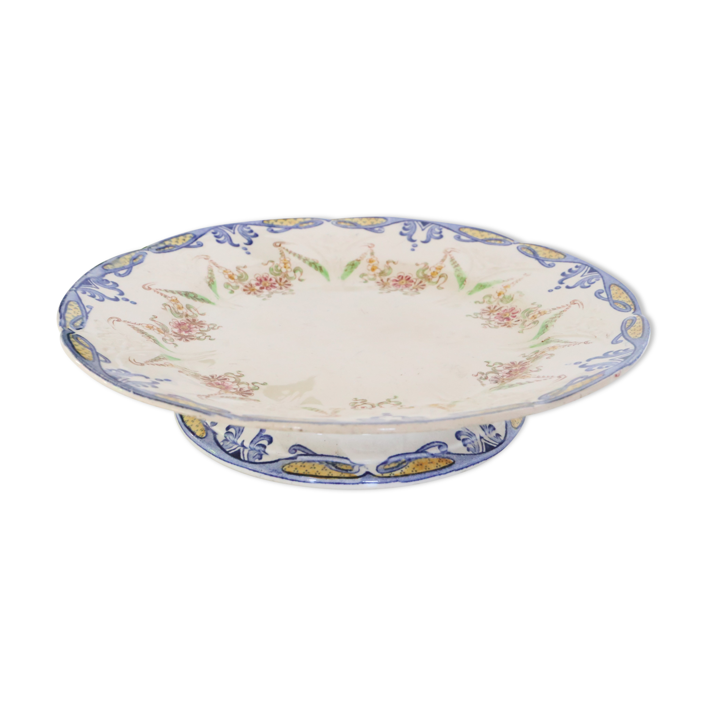 Servant dish on piedouche, Grand Dépôt Paris E. Bourgeois, 19th century