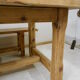 Mountain farm table and two benches
