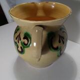 Carouge pottery water pitcher