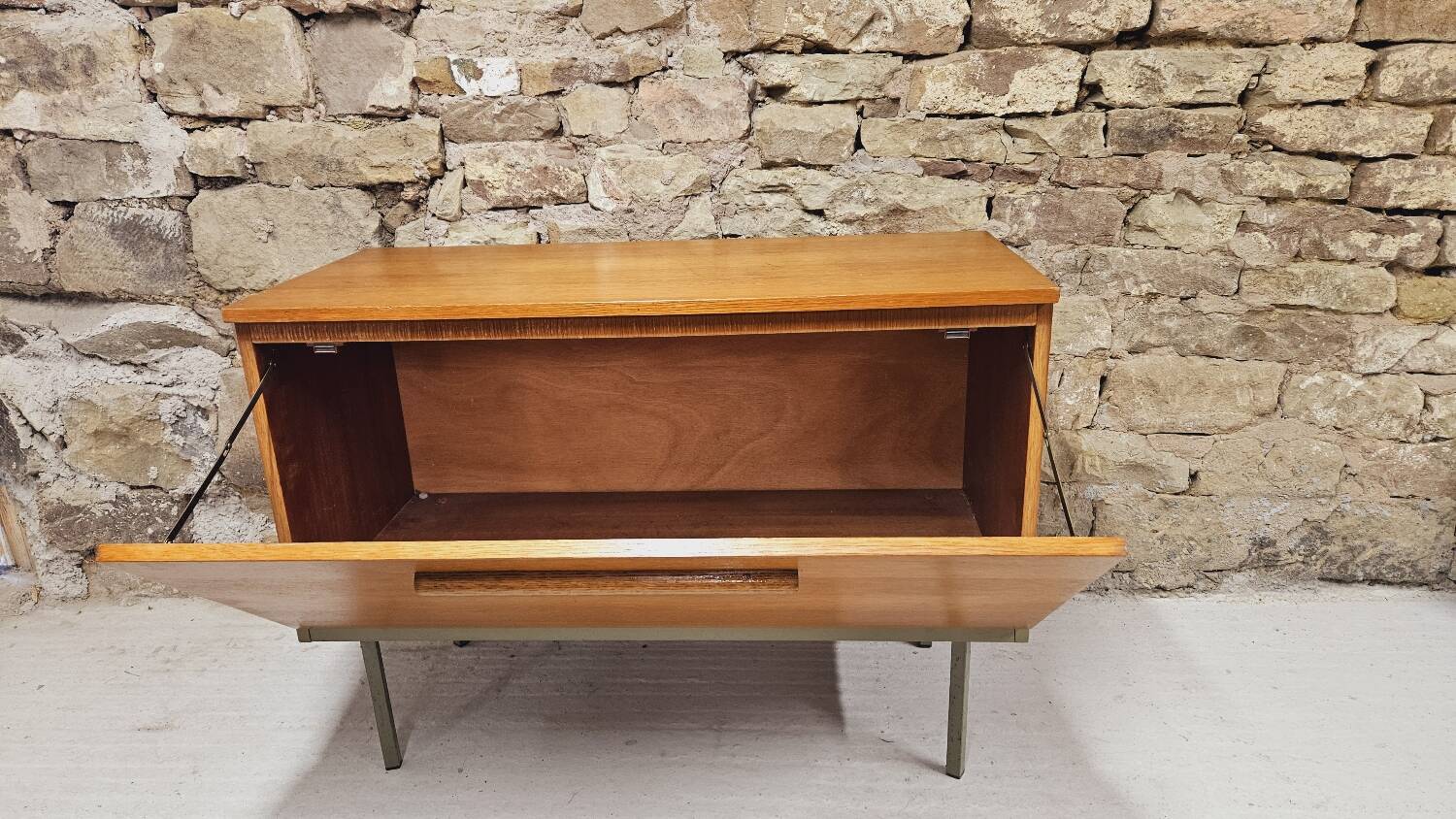 Scandinavian wooden bar 1970