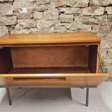 Scandinavian wooden bar 1970