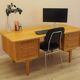 Oak desk, Danish design, 1960s, designer: Henning Kjærnulf