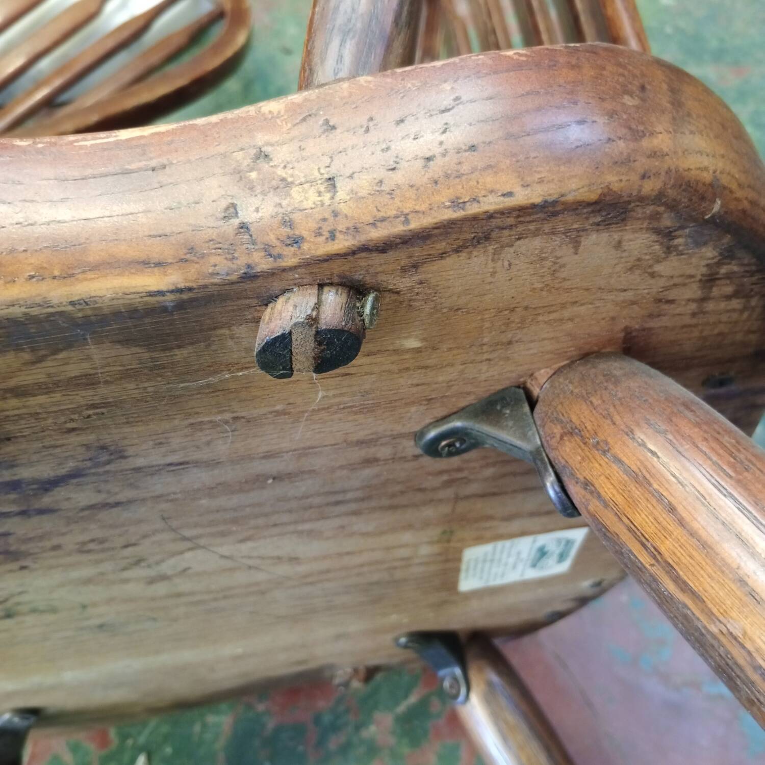 Pair of American Quaker Ercol chairs