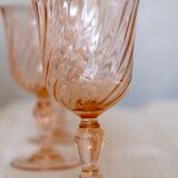 Rosaline Luminarc Arcoroc Pink Red Wine Glasses