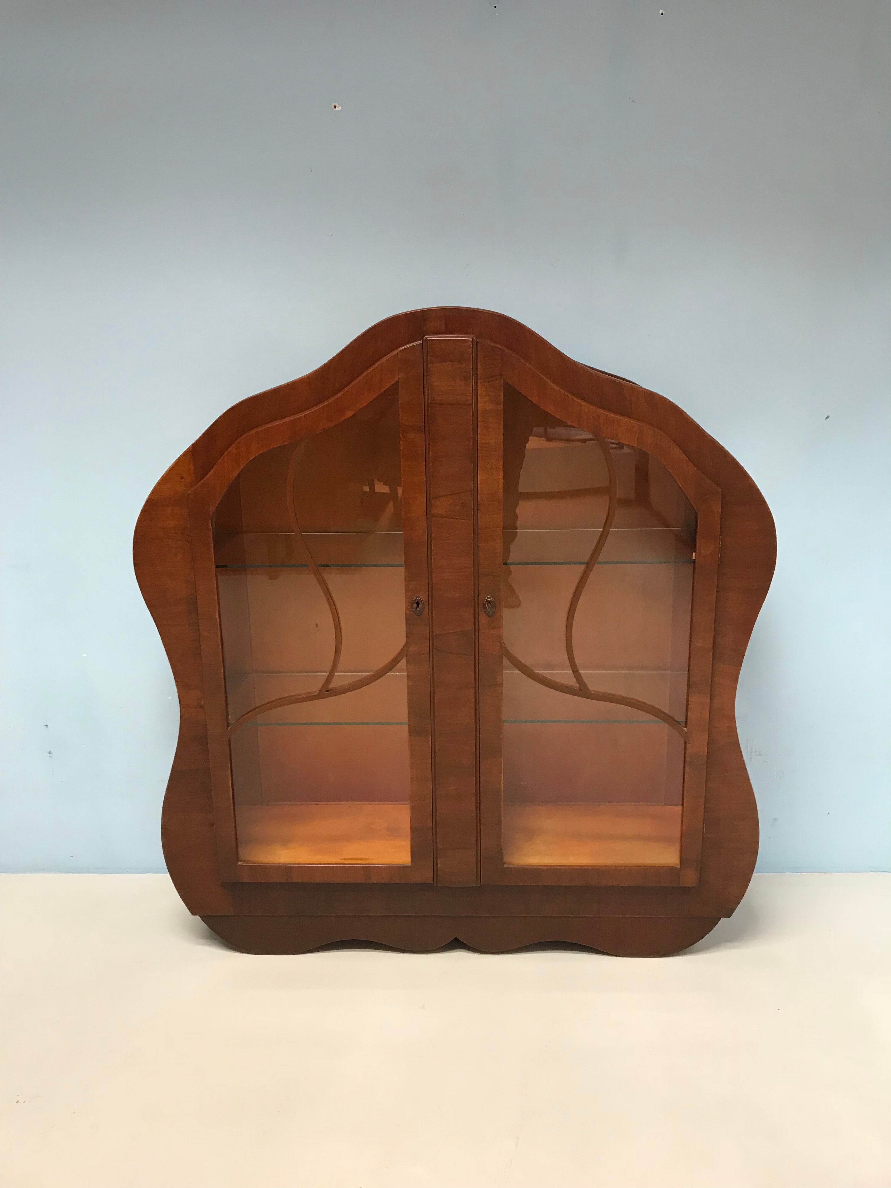 Art Deco display cabinet