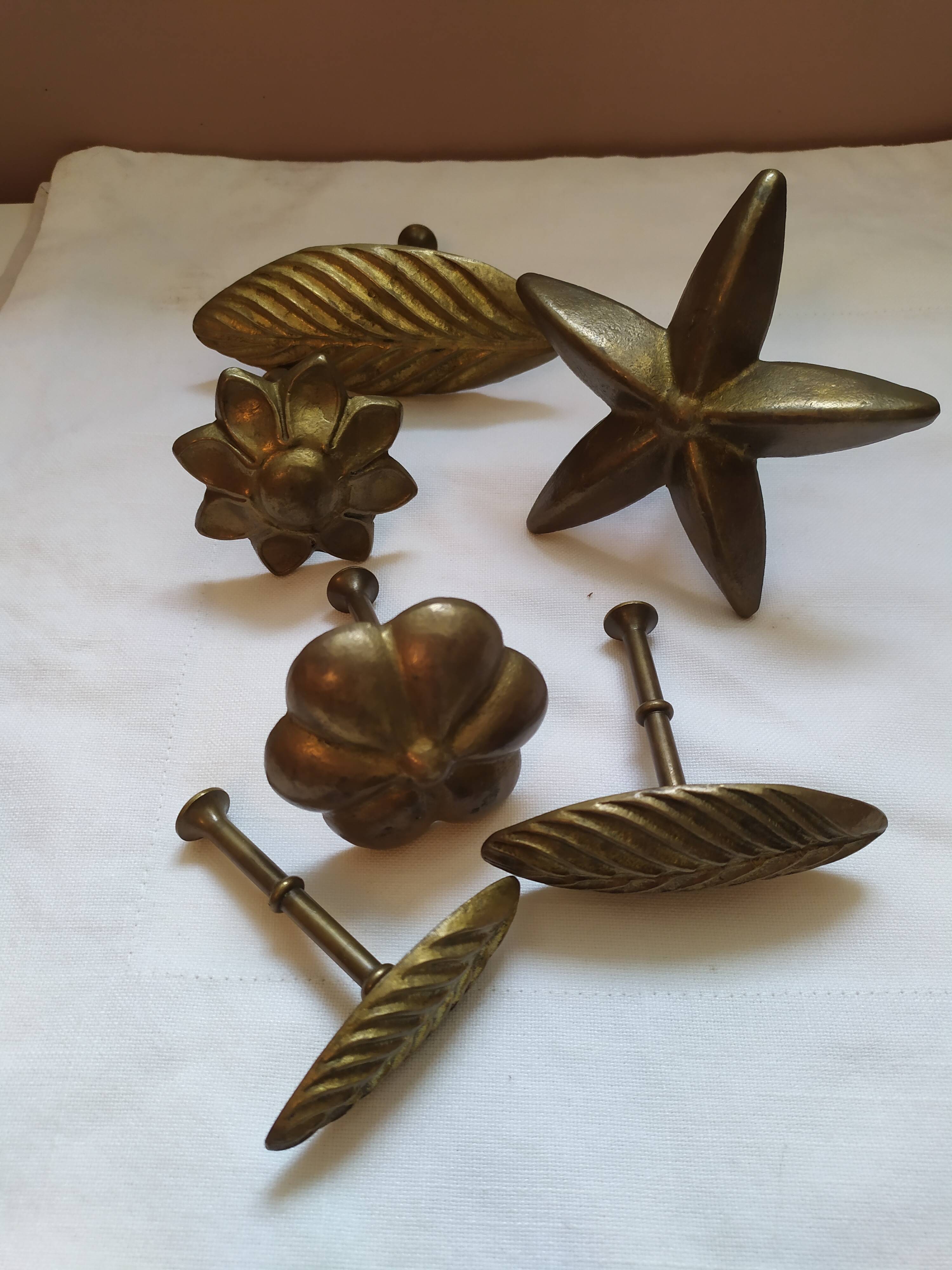 Ancient Bronze Stamp Footprints