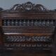Banc coffre en chêne, style néo-gothique – début XXe