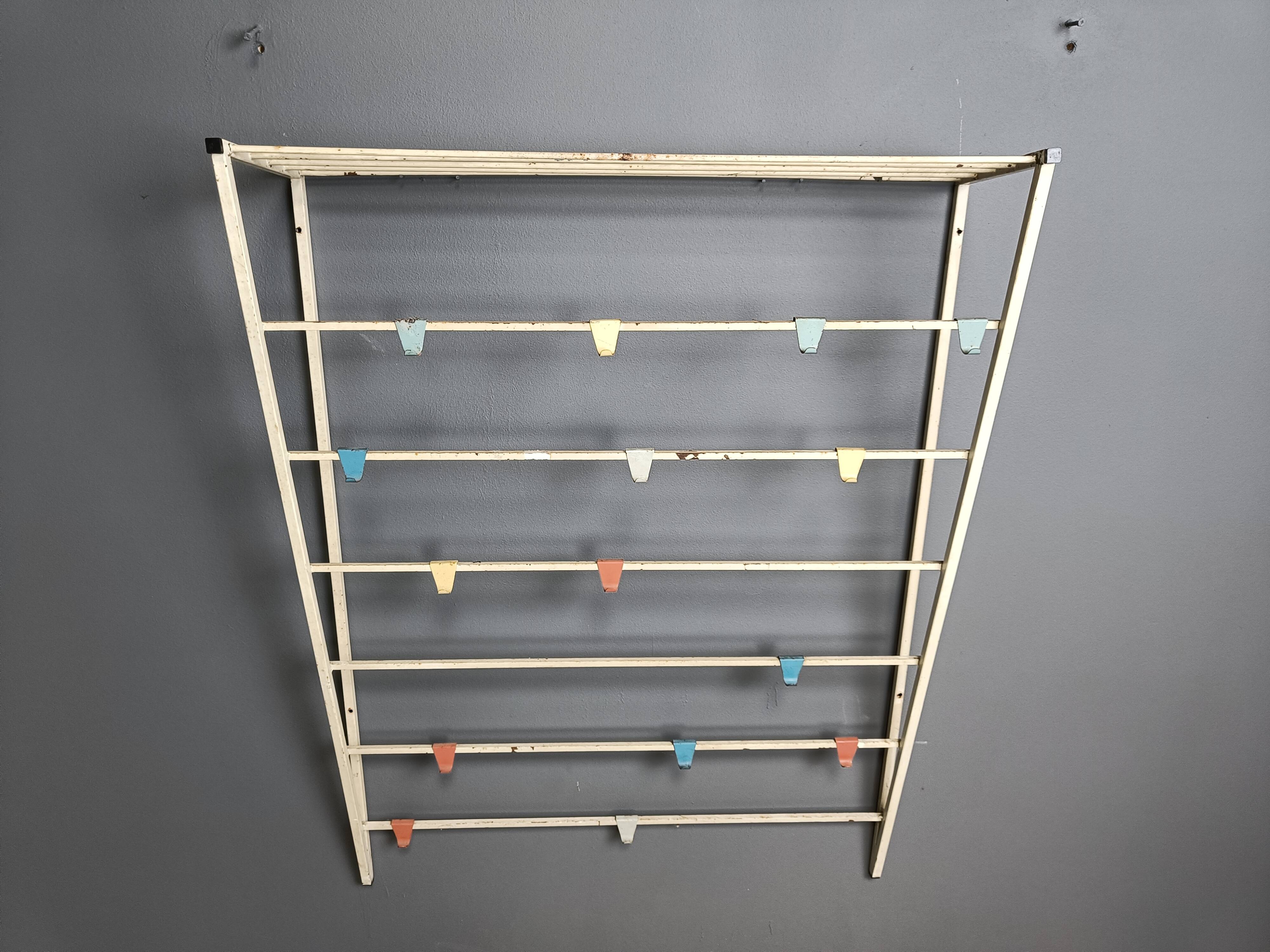 Vintage coat rack by Tjerk Reijenga for Pilastro, 1950s
