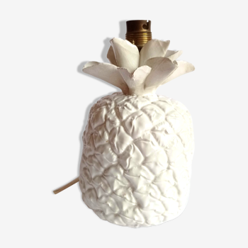 Pineapple ceramic lamp base