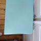 Chevet vintage style Louis XV peint en bleu
