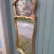 Antique trumeau mirror