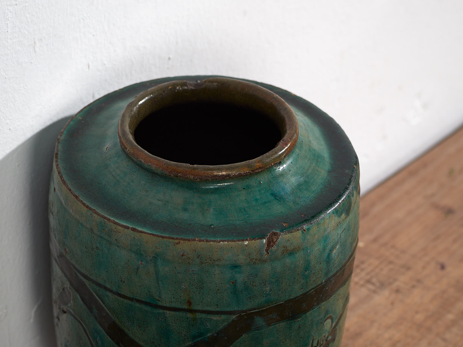 Antique enamelled vase (c.1820) #16