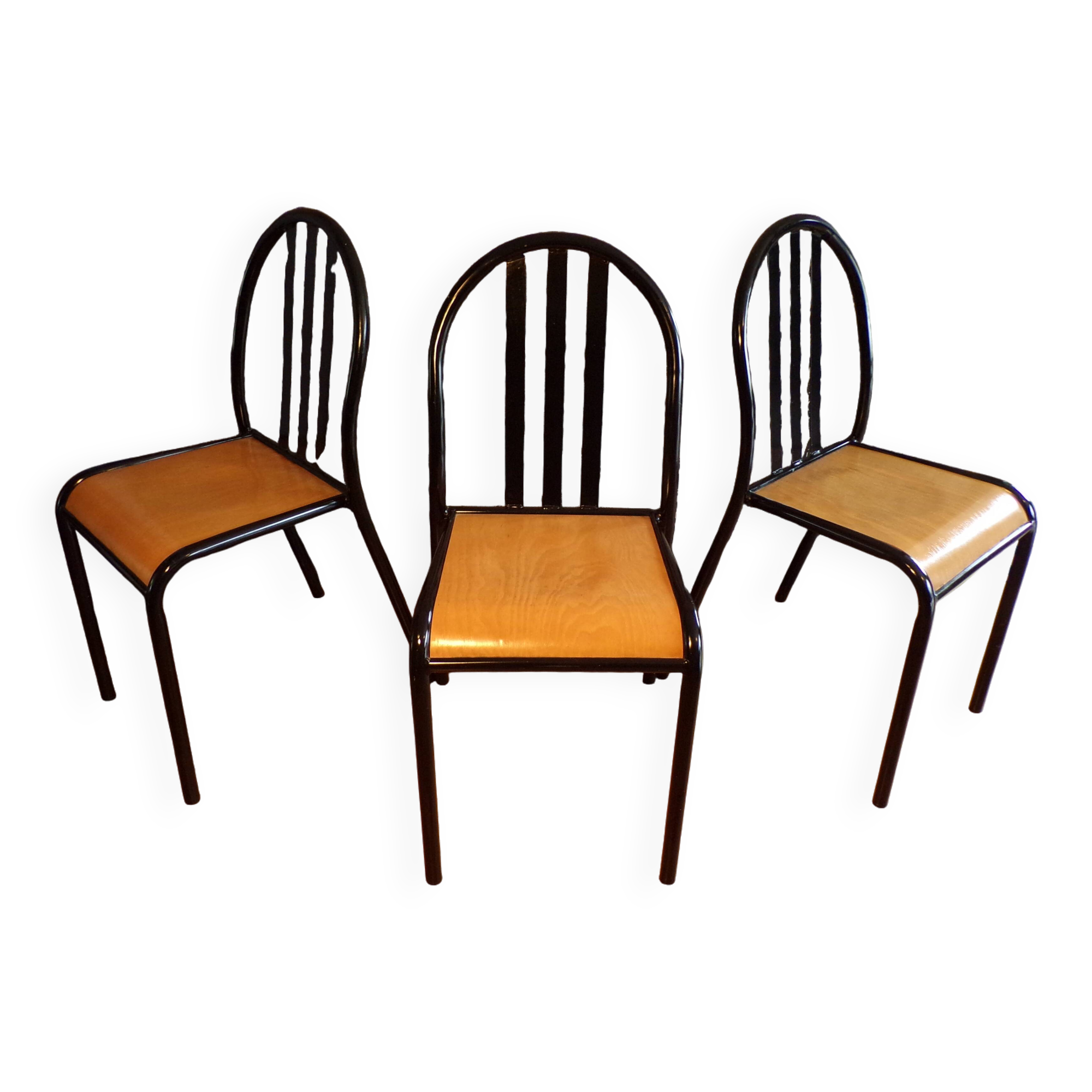 3 Mallet-Stevens chairs