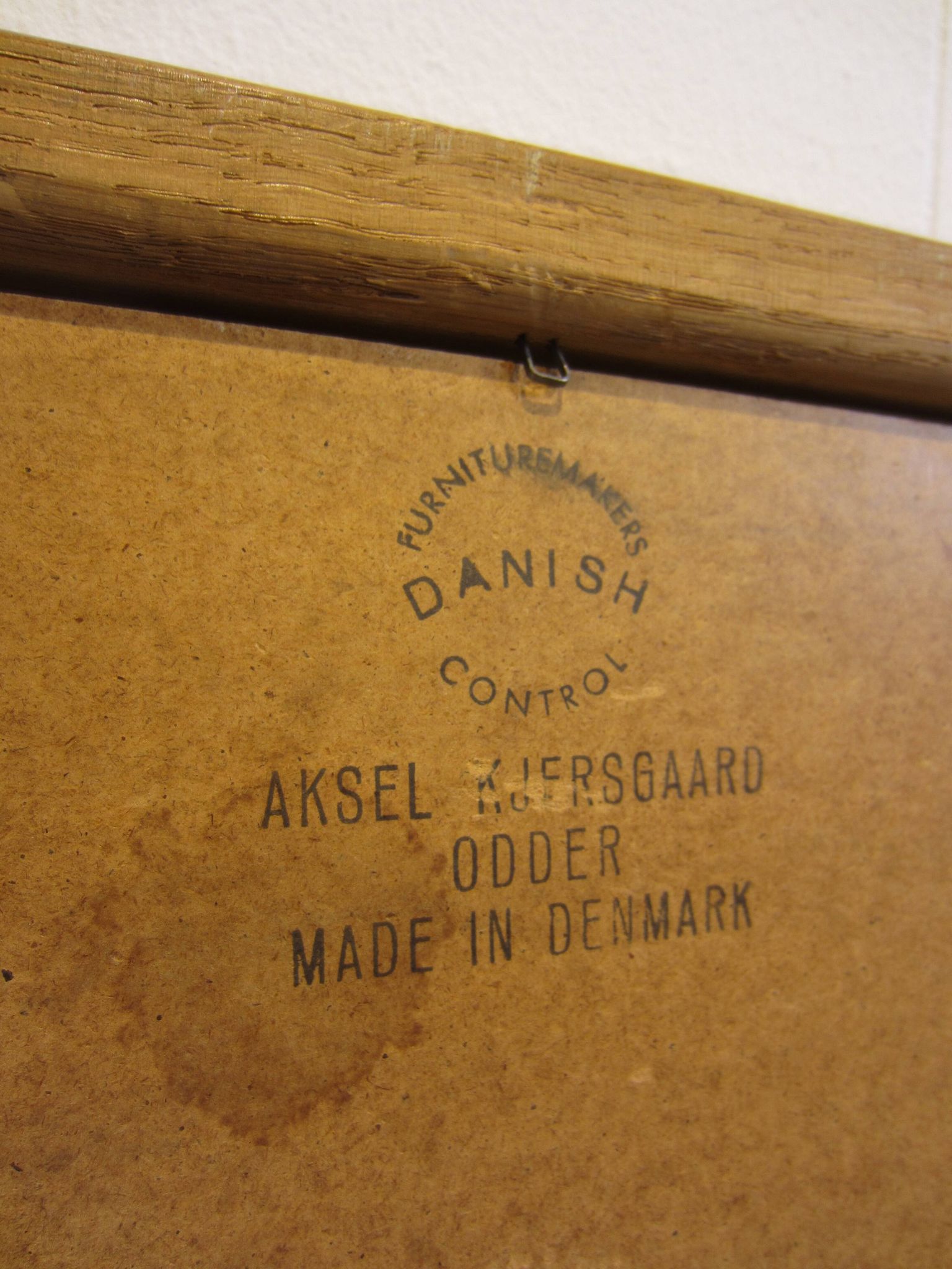 Miroir scandinave danois Aksel Kjersgaard