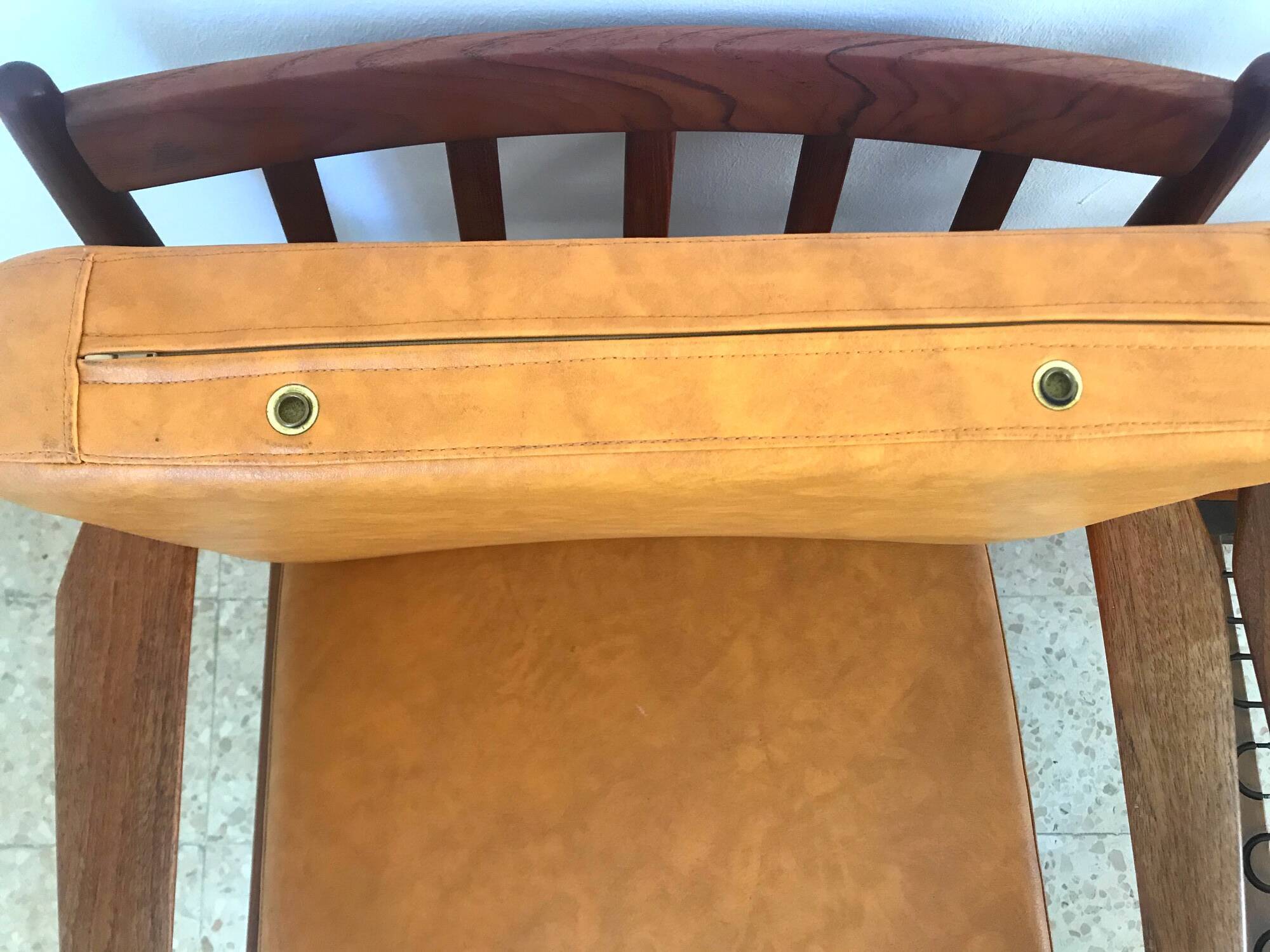 Scandinavian teak armchair by Svend Aage Eriksen for Glostrup vintage 60s