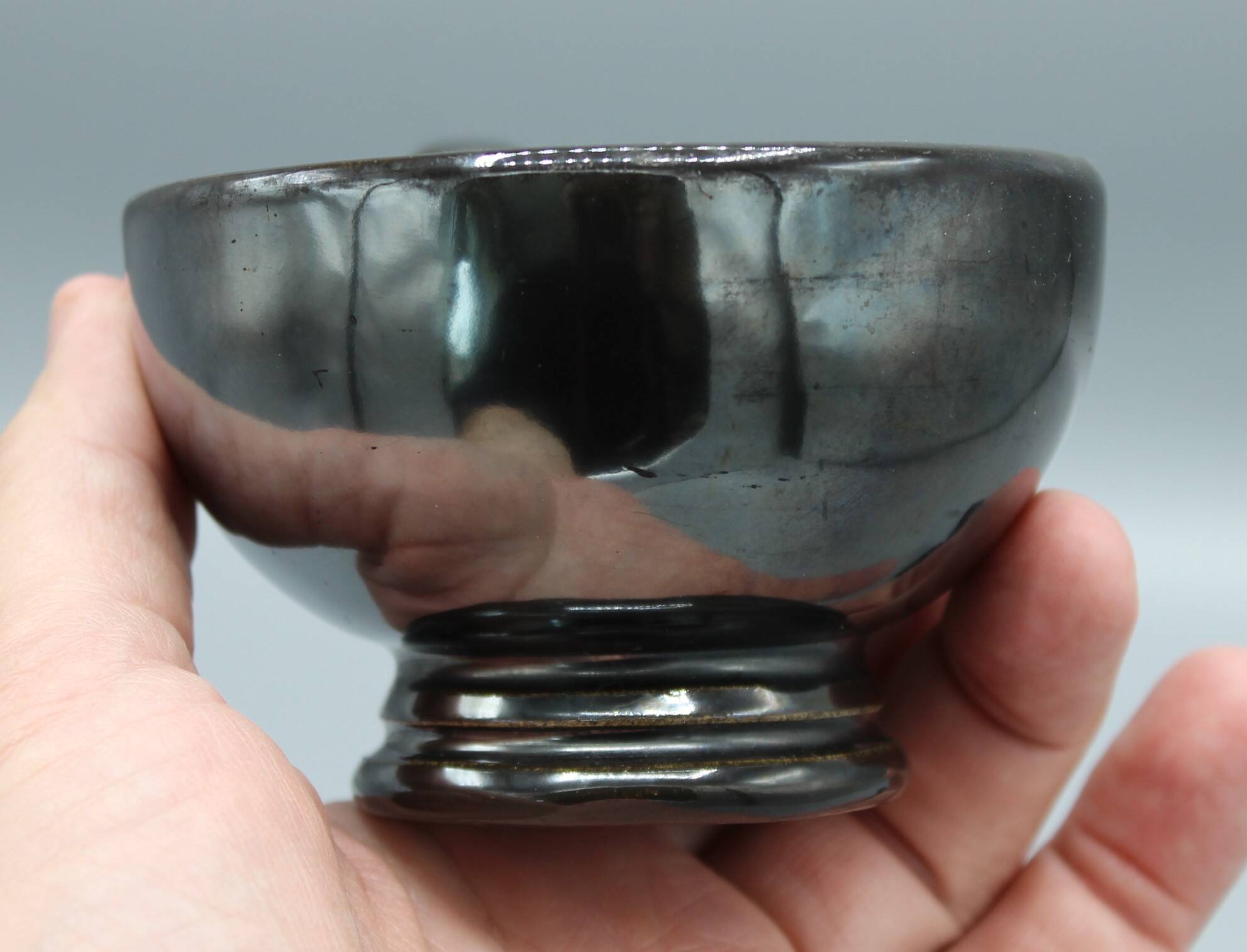 2 vintage design ceramic cups accolay