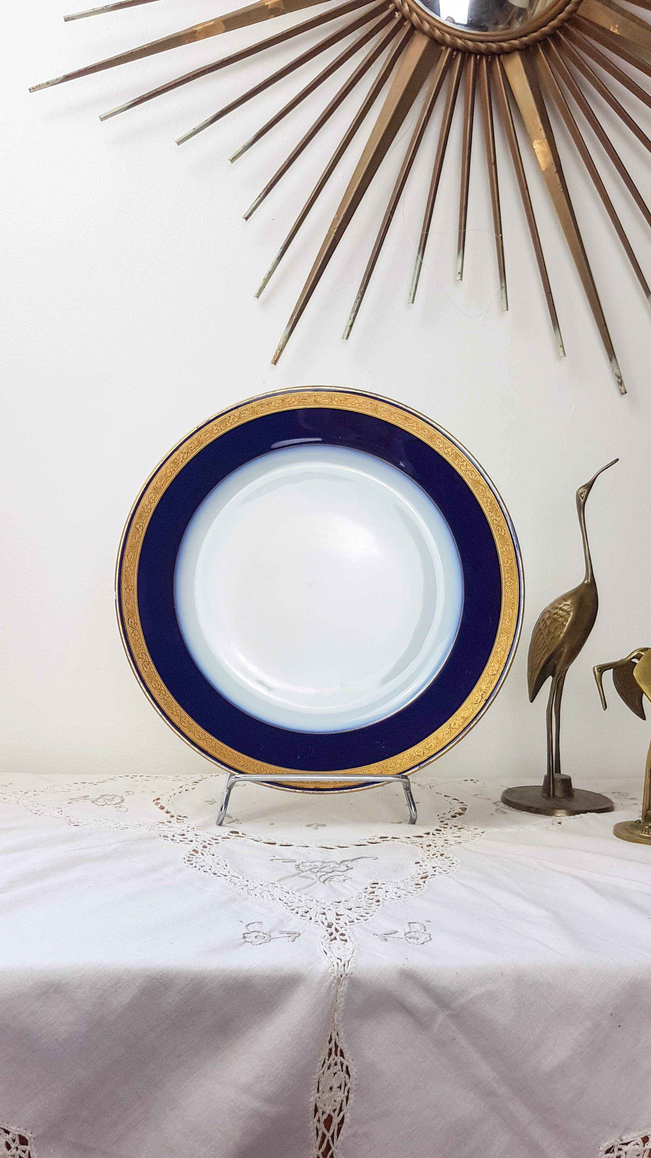 Big round dish raynaud - c limoges