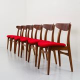 Set of 3 Hans Wegner chairs
