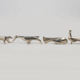 Complete Menagerie by Edouard Marcel Sandoz for Christofle Gallia, France