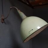 Old enamel wall lamp outdoor lamp XXL