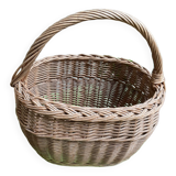 Panier osier vintage