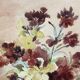 Nature morte, aquarelle bouquet de fleurs, signée L. de Bouvry