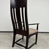 Art Deco office chair in the style of Charles Rennie Mackintosh.