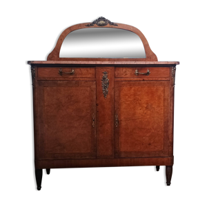 Buffet Art Déco en ronce - noyer