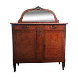 Art Deco burr walnut sideboard
