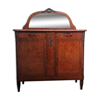 Buffet Art Déco en ronce de noyer