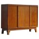 Buffet / Enfilade milieu du siècle en teck et chêne, ébéniste danois, années 1960