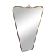 Large mirror brass mirror - 80cm x 35 cm- Lenzgold House