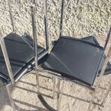 Set of Zeus chairs and stools Maurizio Peregalli 80s