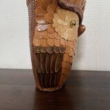 Bamboo owl basket