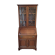 Scriban anglais et bibliotheque en acajou