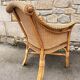 Wicker and rattan armchair – the splendour of vintage, 60s - 80s