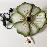 Metal floral lamp to pose La Samaritaine 1970
