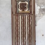 Metal and bronze ironwork entrance door Charles Piguet Lyon 1919