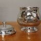 Silver metal coffee set - christofle - gallia collection