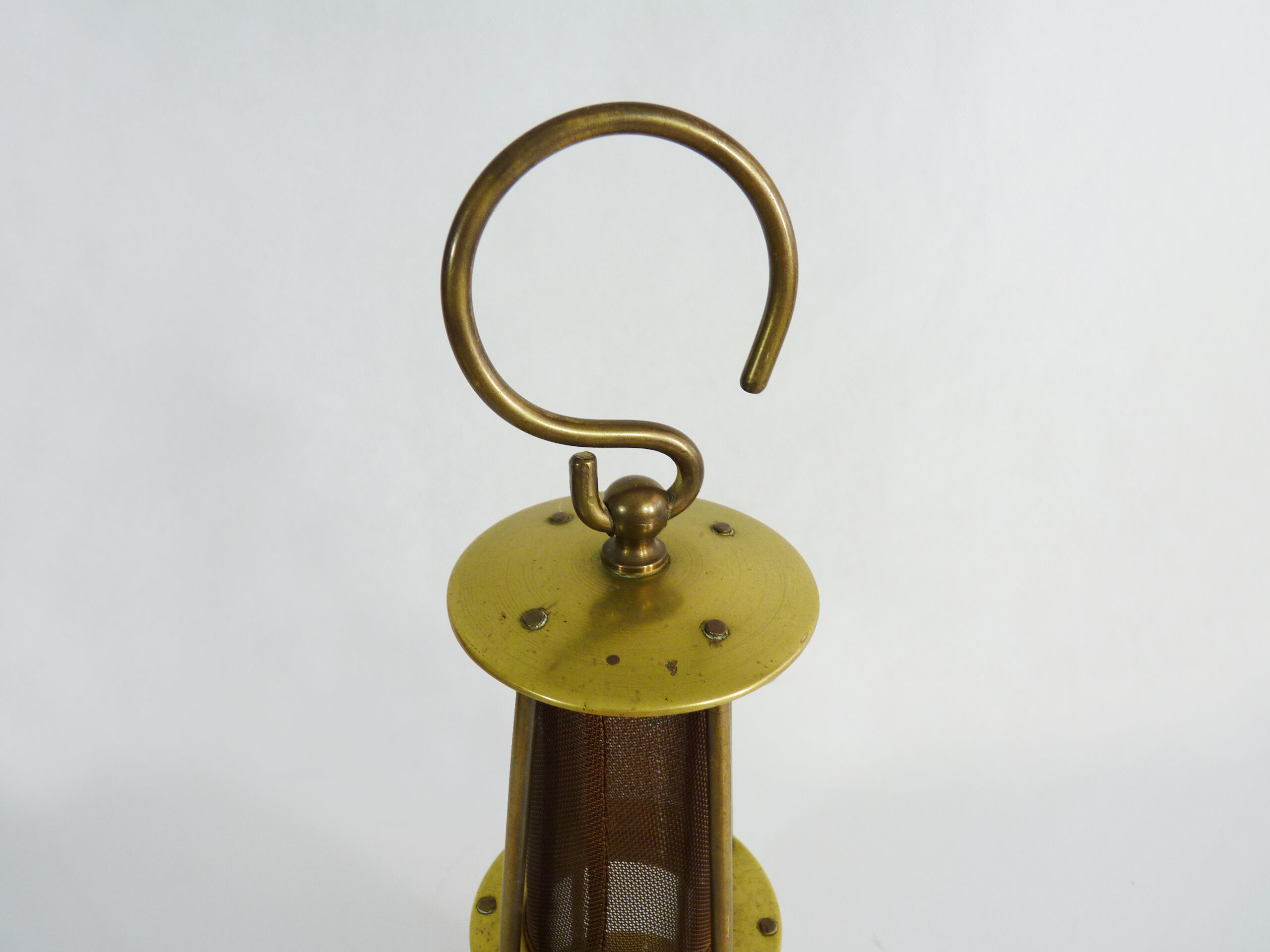 Former German miner's lamp. 19th