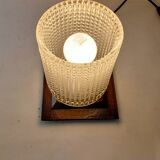 Oak night light lamp 1940/1950