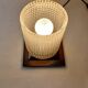 Lampe veilleuse en chêne 1940/1950