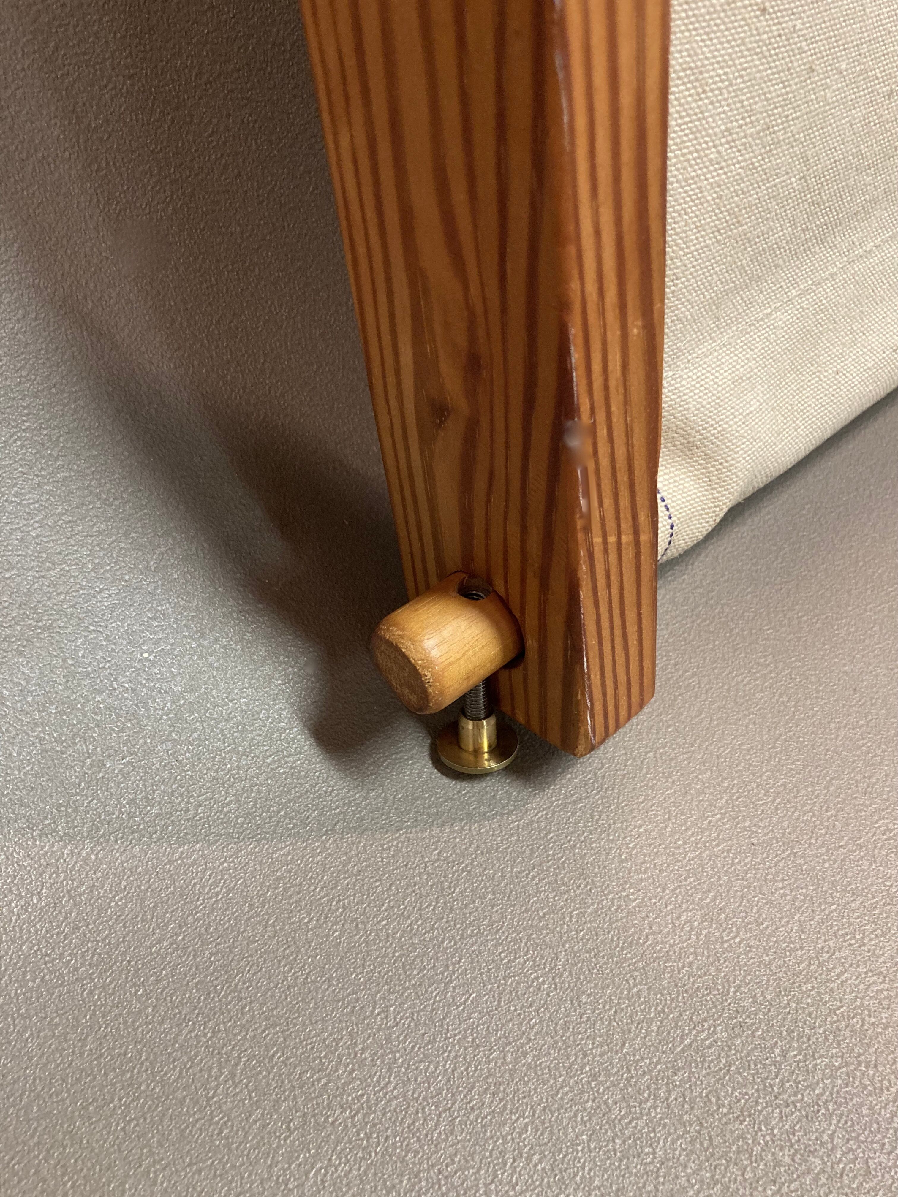 Scandinavian design magazine holder 1960