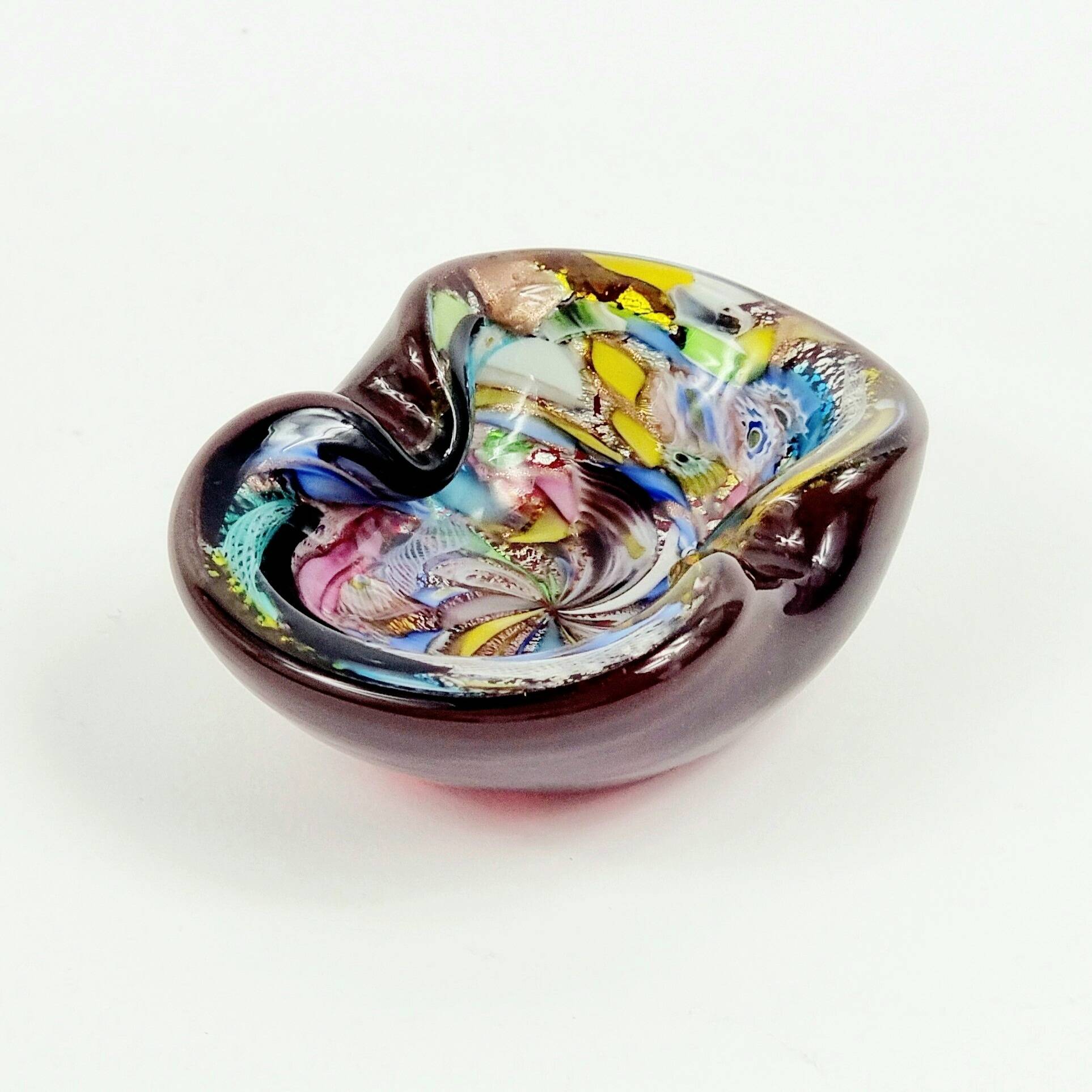 Cendrier en verre de Murano 'Tutti Frutti' par Dino Martens, 1960