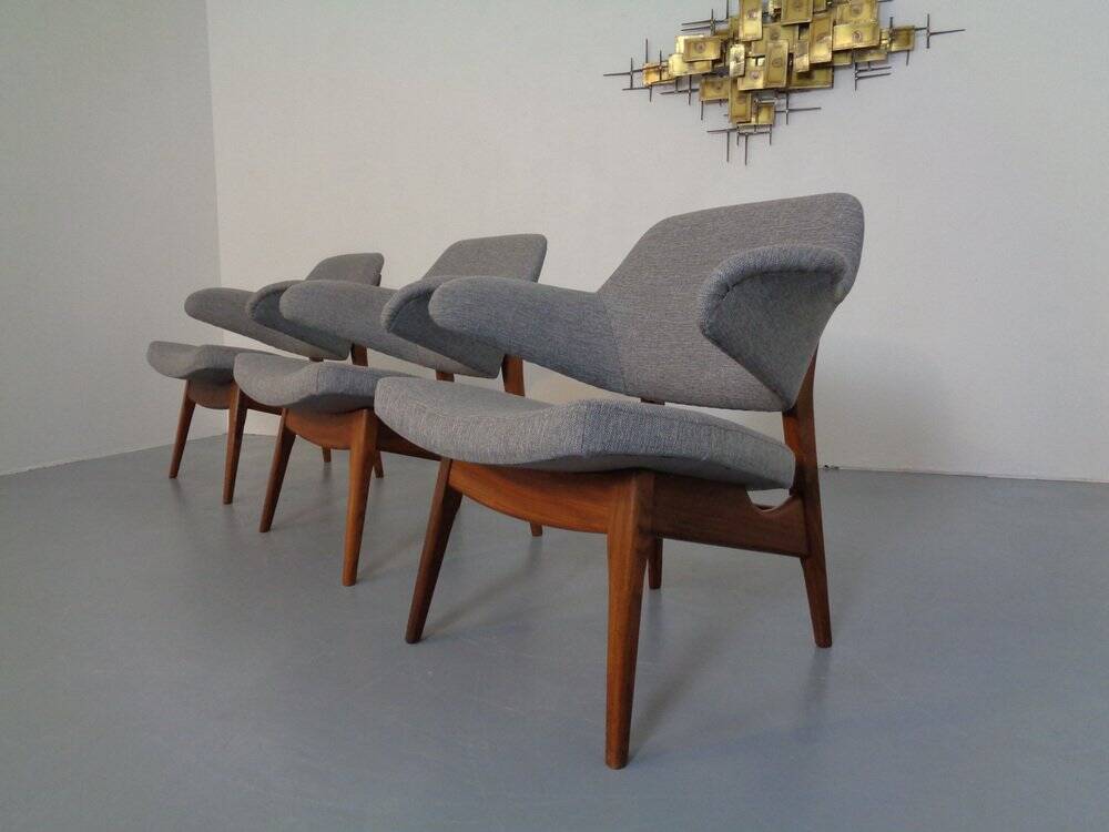 Dutch Armchair by Louis van Teeffelen for Wébé, 1960s