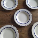 Lot of 5 hollow plates