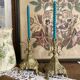 Paire de bougeoirs anciens en bronze