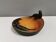 Dish with sea lions hand painted by Ipsen's widow, Denmark 1930s.