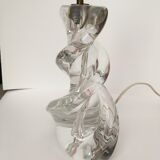 Sèvres crystal lamp base from the 1950s