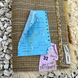 Tapis pop psyché en laine signé Højer Eksport Wilton, Denemark 1970